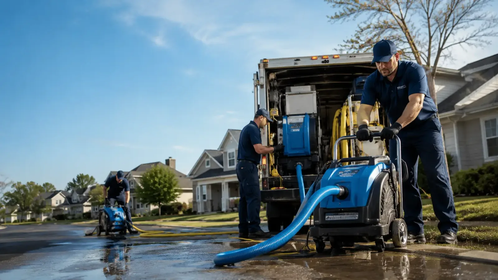 Flood Damage Cleanup in Coahoma, TX